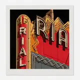 Robert Cottingham, Rialto (from the American Signs portfolio)