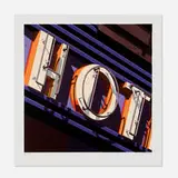 Robert Cottingham, Hot (from the American Signs portfolio)