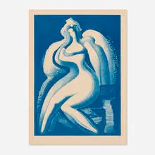 Alexander Archipenko, Coquette, 1950, lithograph