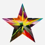 Star Spin Painting by Damien Hirst, 2009, acrylic on paper, sold Sep 2025
