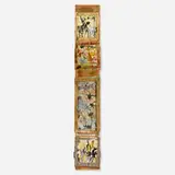 Purvis Young, Untitled, oil on found object collage