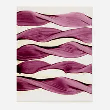 James Nares, Untitled, 2000, oil and wax on paper
