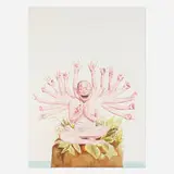 Yue Minjun, Untitled (Smile-ism No. 4), 2006, lithograph in colors