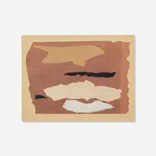Theodoros Stamos, Untitled (Collage), c. 1965, paper collage