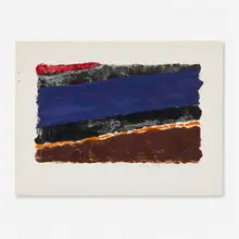 Herman Cherry, Untitled, 1983, acrylic on paper