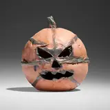 Josh Smith, Untitled (Basketball), 2014, glazed earthenware
