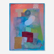 Robert Natkin, Ballad, 1984-90, acrylic on canvas