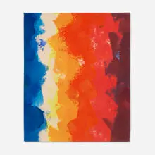 Paul Reed, Roughup A, 1966, oil on canvas