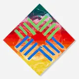 Paul Reed, Zeta IV, 1995, acrylic on canvas