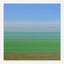 George Mueller, Untitled, 1966, oil on canvas