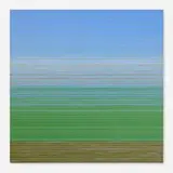 George Mueller, Untitled, 1966, oil on canvas