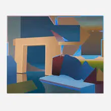 George Mueller, Untitled, 2004, acrylic on canvas