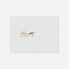 Matthew Ronay, Spaghetti and Meat Balls! (from the Four Drawings related to Sculpture 'Five Headed Cock in Drag' suite), 2004, ink and colored pencil on paper