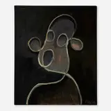 Anton Henning, Portrait No. 115, 2006, oil on canvas