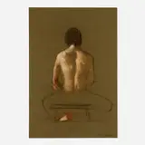 Julio Larraz, Le espalda il nudo