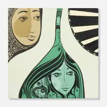 Lucy McLauchlan, Closed Out Bars, Closed Out Mind, 2006, acrylic and ink on canvas