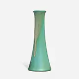 Tall Trial Glaze vase by Joseph Fortune Meyer for Newcomb College Pottery, sold Nov 2023