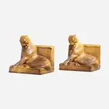 Production panther bookends, pair by William P. McDonald for Rookwood Pottery, sold Nov 2023