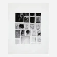 Untitled (for Color Dying Light) by Sam Falls, 2009, gelatin silver print, sold May 2024
