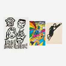 James Ulmer, Art and zine, 2013-2016, ink on paper, bound printed paper
