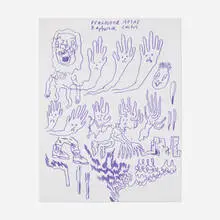 Brian Chippendale, Fractured Atlas Ruptured Cactus, ink on paper