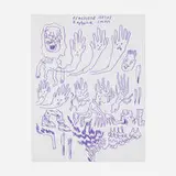Brian Chippendale, Fractured Atlas Ruptured Cactus, ink on paper