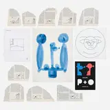 Richard McGuire, Art and ephemera, 1998-2017, watercolor on paper, graphite and gesso on board, bound printed paper, newsprint
