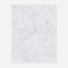 Ben Jones, Untitled, graphite on paper
