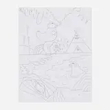 Ben Jones, Untitled, graphite on paper