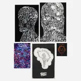 Mat Brinkman, Art and publications, 2008-2019, bound printed paper, ink on paper