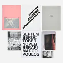 Ari Marcopoulos, Rare publications and poster, 2008-2018, bound printed paper, offset lithograph