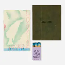 Chris Johanson, Artist's books, two and ephemera, 2009-2010, bound printed paper, matchbox