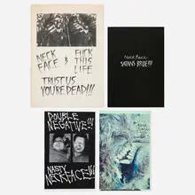 Nasty Neckface, Artist's books, four, 2004-2015, bound printed paper
