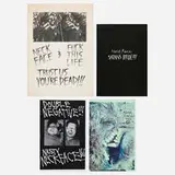 Nasty Neckface, Artist's books, four, 2004-2015, bound printed paper