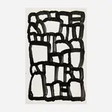 Jason Polan, Untitled, 2017, Krink paint on paper