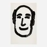 Jason Polan, Untitled (Face)