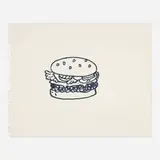Jason Polan, Untitled (Hamburger)