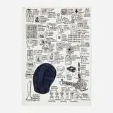 Jason Polan, Every Picture in the Museum of Modern Art drawing and book, 2005, ink on tracing paper, bound paper