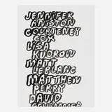 Jason Polan, Untitled (Cast of Friends), 2019, ink on paper
