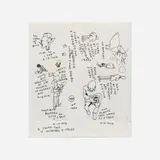 Jason Polan, Untitled (Bag Drawing)