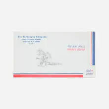 Jason Polan, Untitled (Godzilla), 2019, graphite on envelope