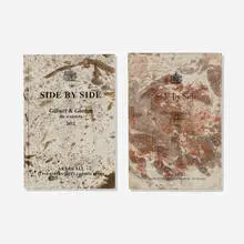 Gilbert&George, Side by Side (two copies), bound printed paper