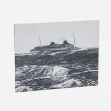 Hans-Peter Feldmann, Untitled (Battery Powered Postcard), cardboard, felt, printed paper, battery, coins