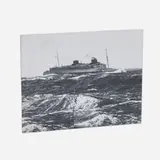 Hans-Peter Feldmann, Untitled (Battery Powered Postcard), cardboard, felt, printed paper, battery, coins