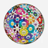 Flowerball (Thoughts on Matisse) by Takashi Murakami, 2015, offset lithograph in colors, sold Apr 2024