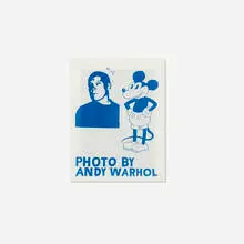 Ray Johnson, Untitled (Photo by Andy Warhol), Xerox on paper