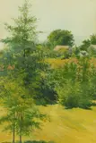 Philip Little, Spring Landscape, Watercolor