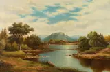 John A. Servas, After the Rains, Oil on canvas