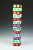 Victor Vasarely, Nbc 35, Plastic and wood collage - Height: 26 in