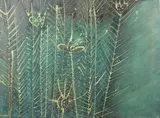 Kostas Paniaras, Branches, Oil on canvas